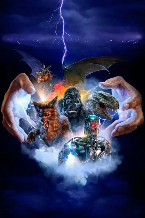 Movie poster "Creature Designers: The Frankenstein Complex"
