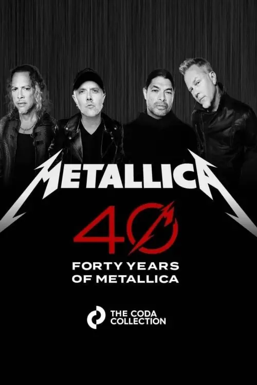 Movie poster "Metallica: 40th Anniversary - Live at Chase Center (Night 1)"