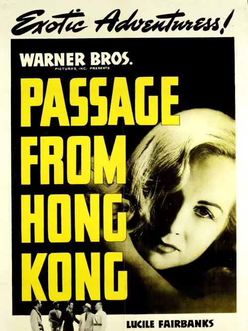 Movie poster "Passage from Hong Kong"