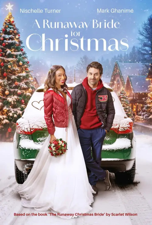 Movie poster "A Runaway Bride for Christmas"