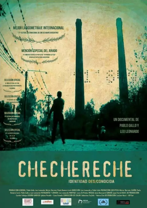 Movie poster "Chechereche: Identidad des/conocida"