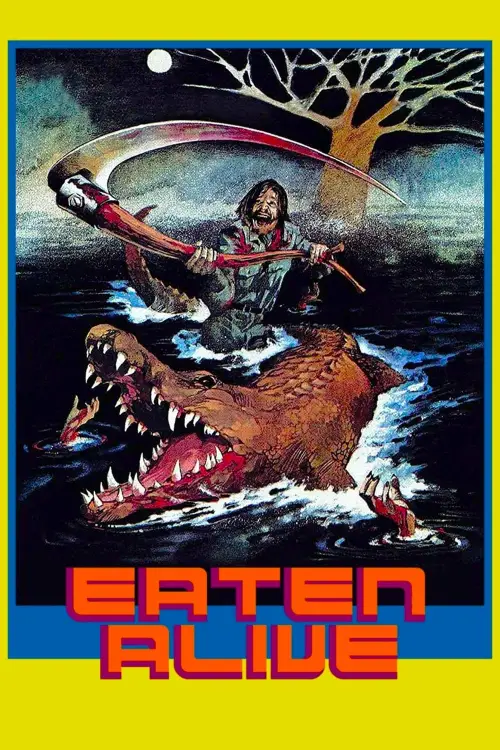 Movie poster "Eaten Alive"