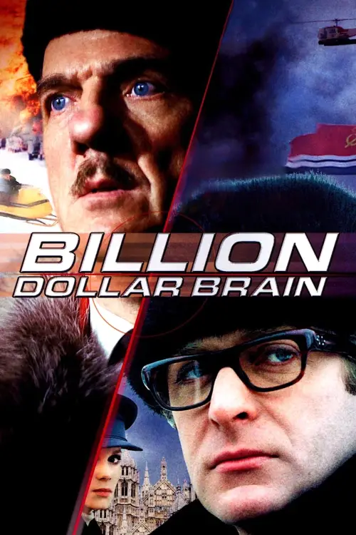 Movie poster "Billion Dollar Brain"