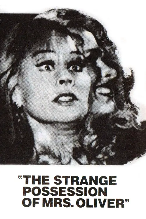 Movie poster "The Strange Possession of Mrs. Oliver"