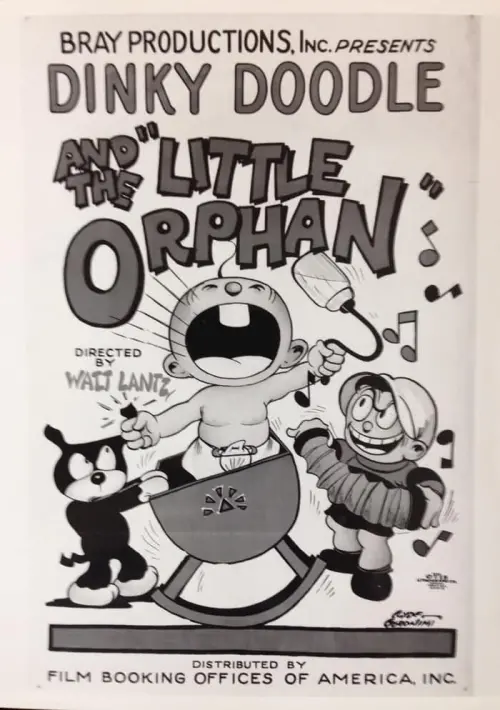 Movie poster "Dinky Doodle and the Little Orphan"
