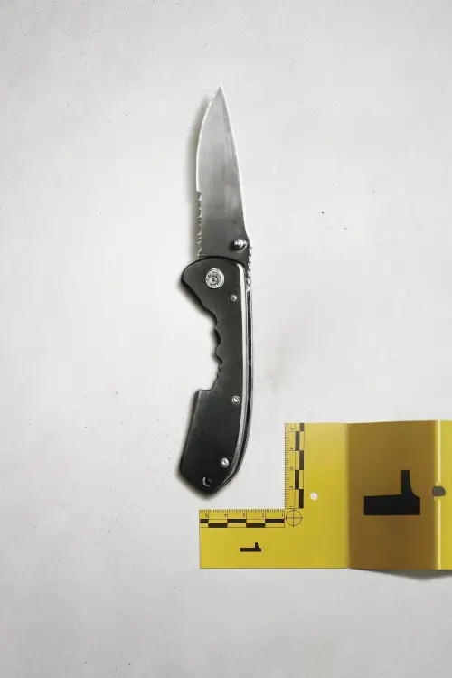 Movie poster "The Knife"