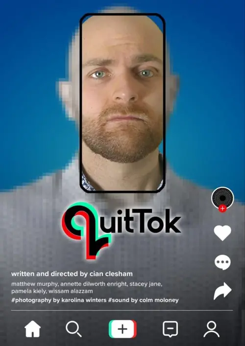 Movie poster "Quittok"