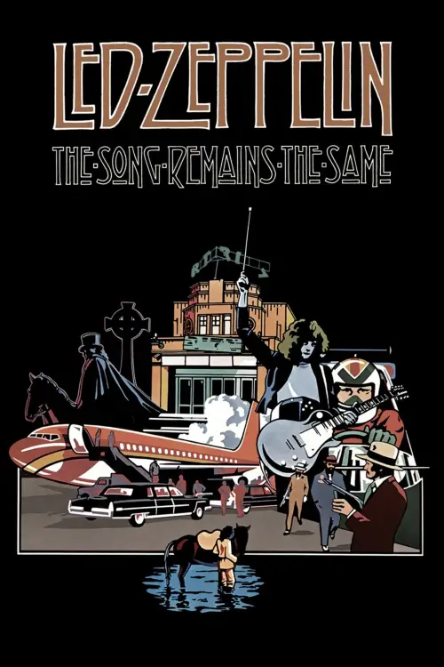 Movie poster "Led Zeppelin - The Song Remains the Same"