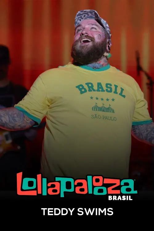 Movie poster "Teddy Swims: Lollapalooza Brasil 2025"