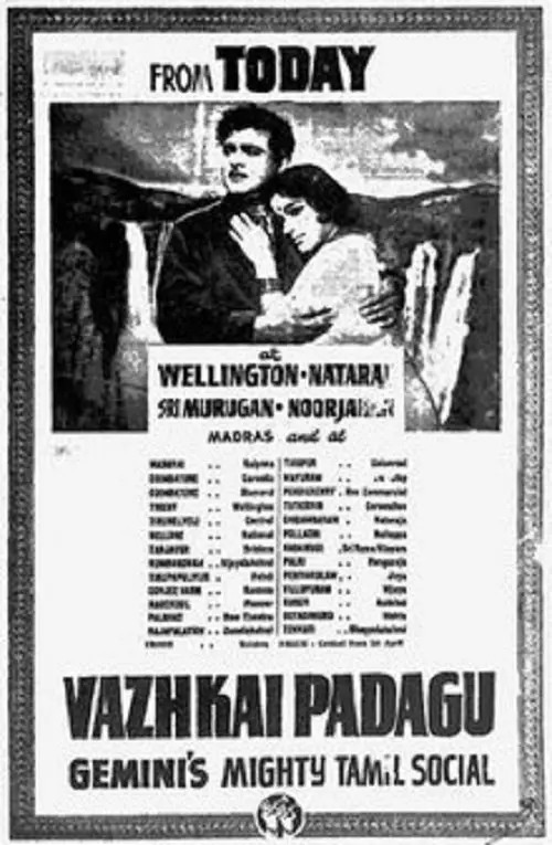 Movie poster "Vazhkai Padagu"