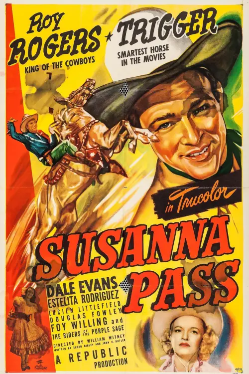 Movie poster "Susanna Pass"