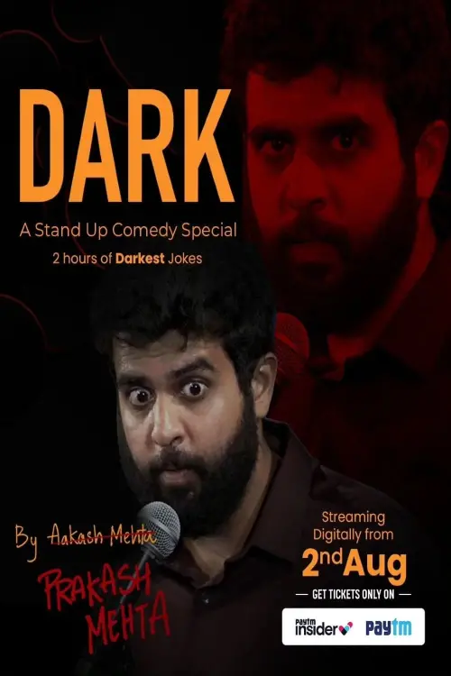 Movie poster "Aakash & Prakash Mehta: Dark"