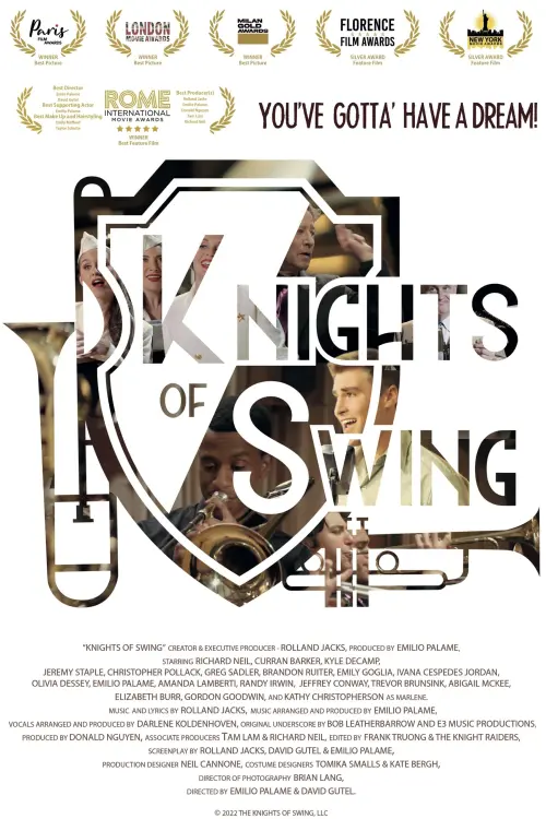 Movie poster "Knights of Swing"