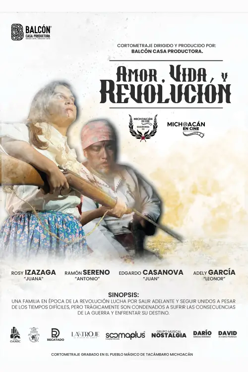 Movie poster "Amor, Vida y Revolución"