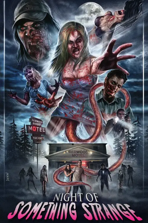 Movie poster "Night of Something Strange"