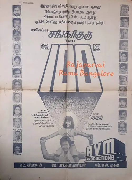 Movie poster "Shankar Guru"