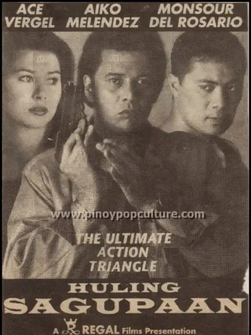 Movie poster "Huling Sagupaan"