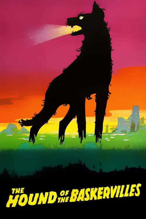 Movie poster "The Hound of the Baskervilles"