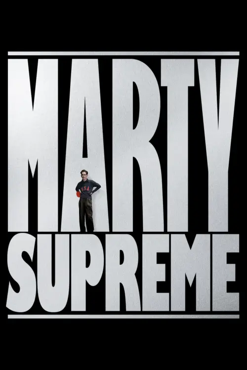 Movie poster "Marty Supreme"