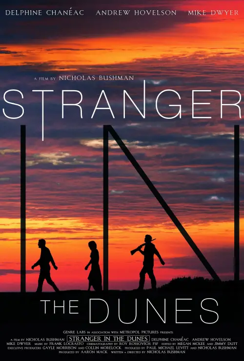 Movie poster "Stranger in the Dunes"