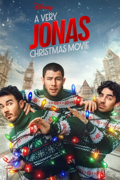 Movie poster "A Very Jonas Christmas Movie"