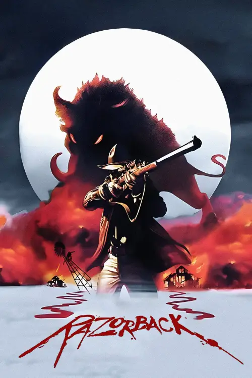 Movie poster "Razorback"