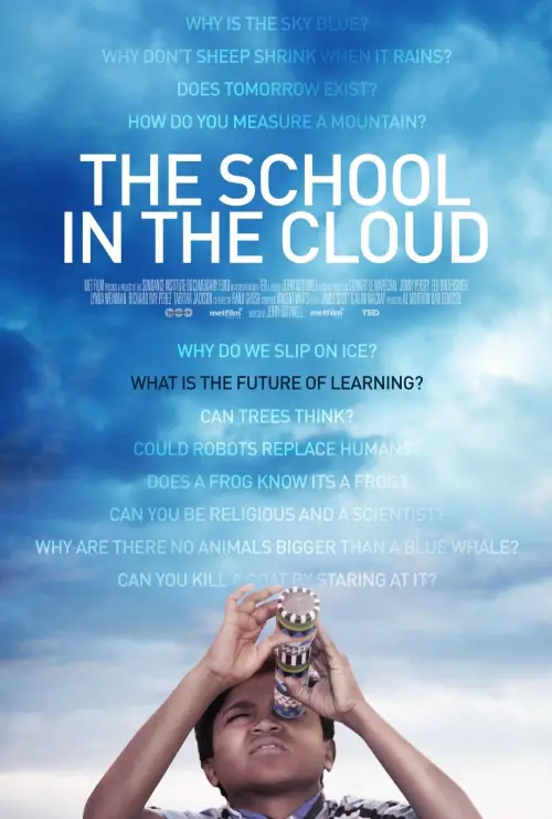 Movie poster "The School in the Cloud"