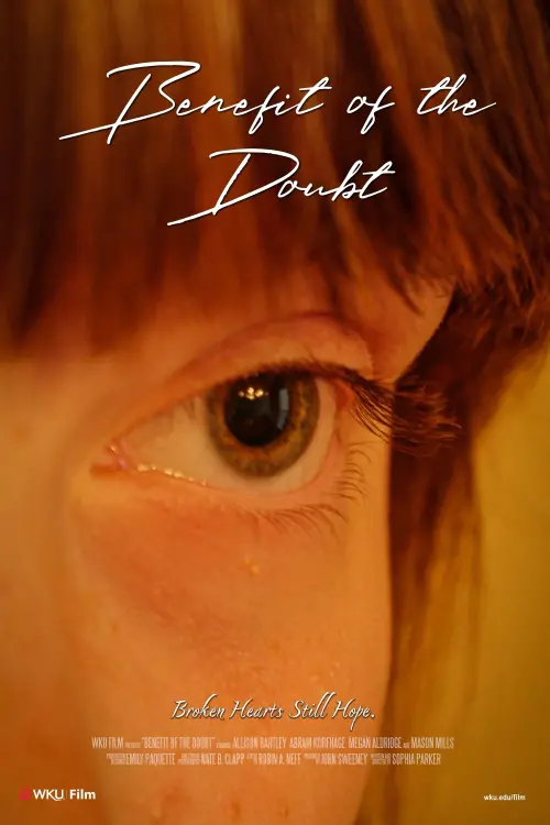 Movie poster "Benefit of the Doubt"