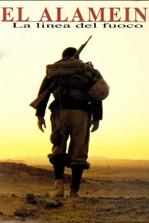 Movie poster "El Alamein"