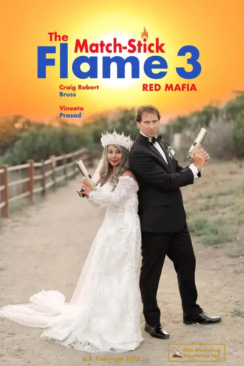 Movie poster "The Match-Stick Flame 3: Red Mafia"