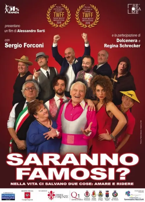 Movie poster "Saranno famosi?"