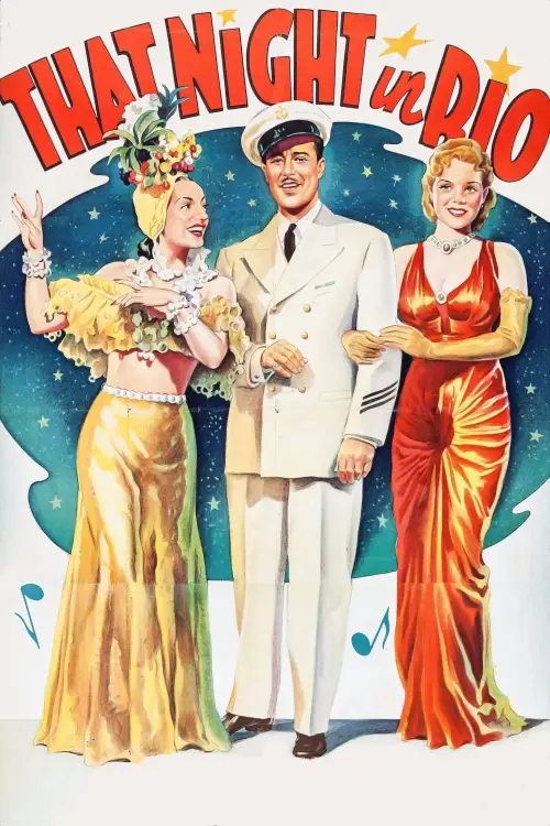 Movie poster "That Night in Rio"
