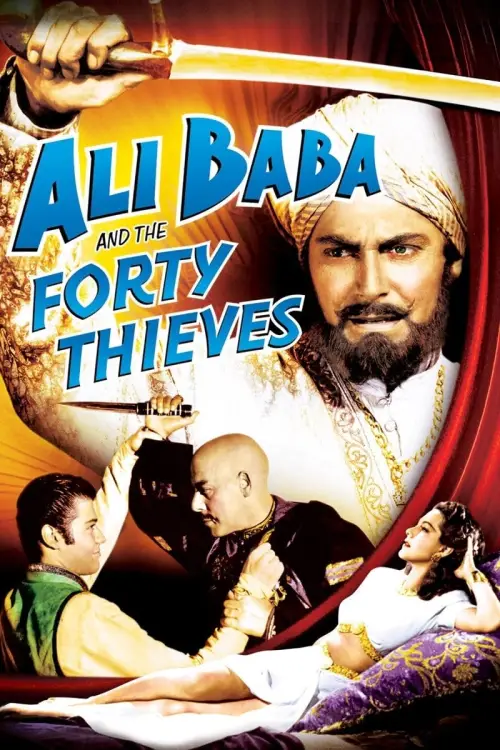 Movie poster "Ali Baba and the Forty Thieves"