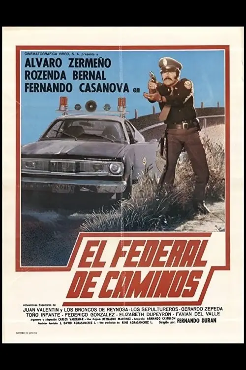 Movie poster "El federal de caminos"
