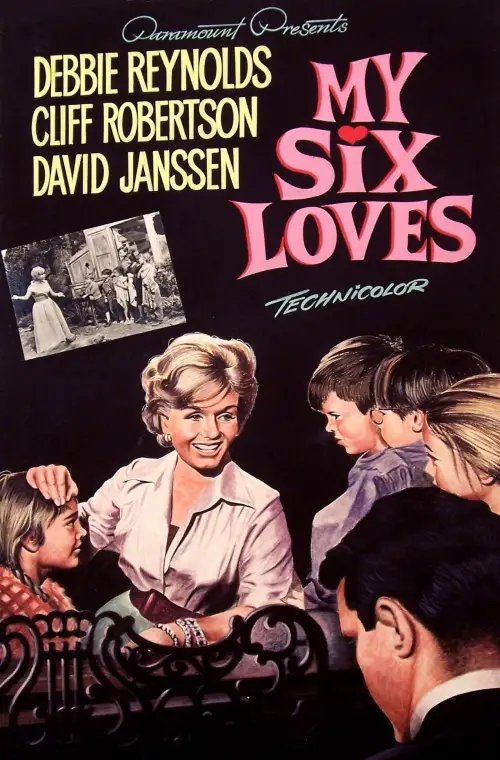 Movie poster "My Six Loves"