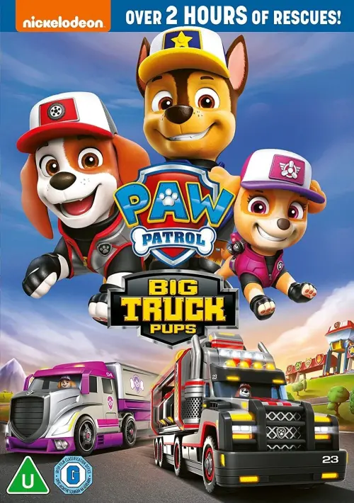 Movie poster "PAW Patrol: Big Truck Pups"