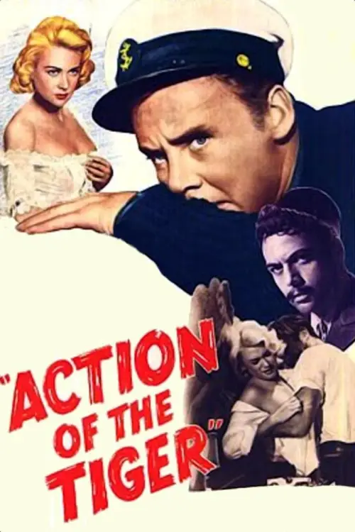 Movie poster "Action of the Tiger"