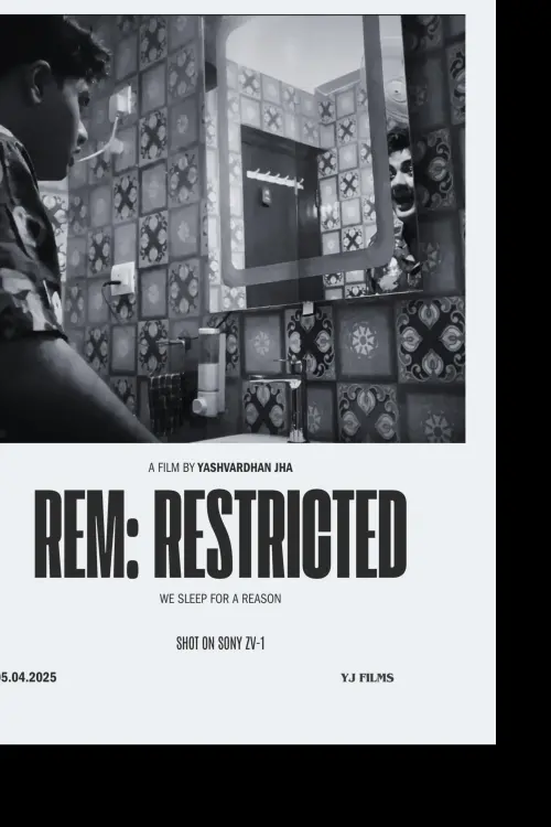 Movie poster "REM:RESTRICTED"