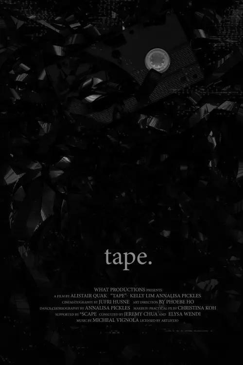 Movie poster "tape."