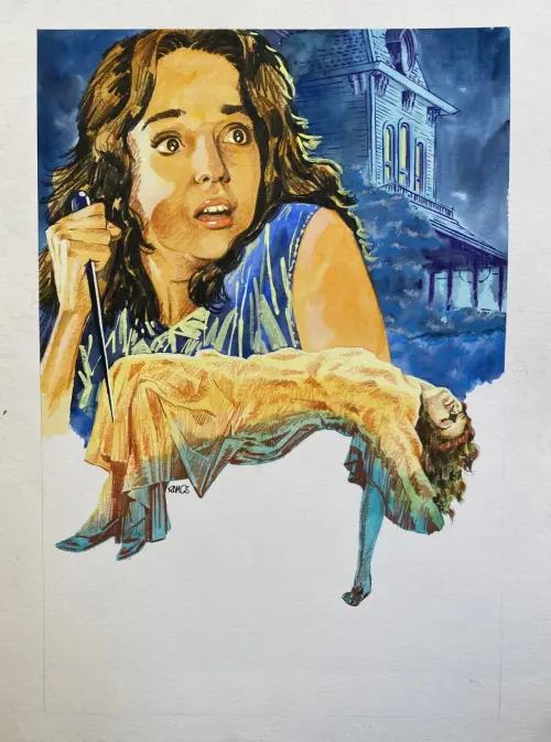 Movie poster "The House That Would Not Die"