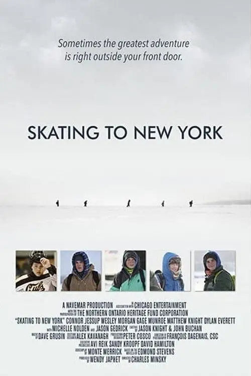 Movie poster "Skating to New York"