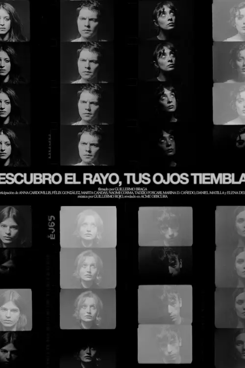 Movie poster "Descubro el rayo, tus ojos tiemblan"