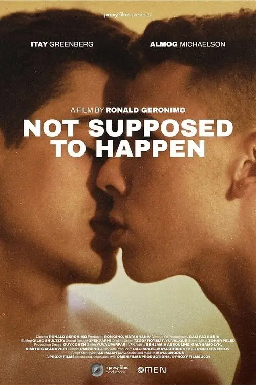 Movie poster "Not Supposed to Happen"