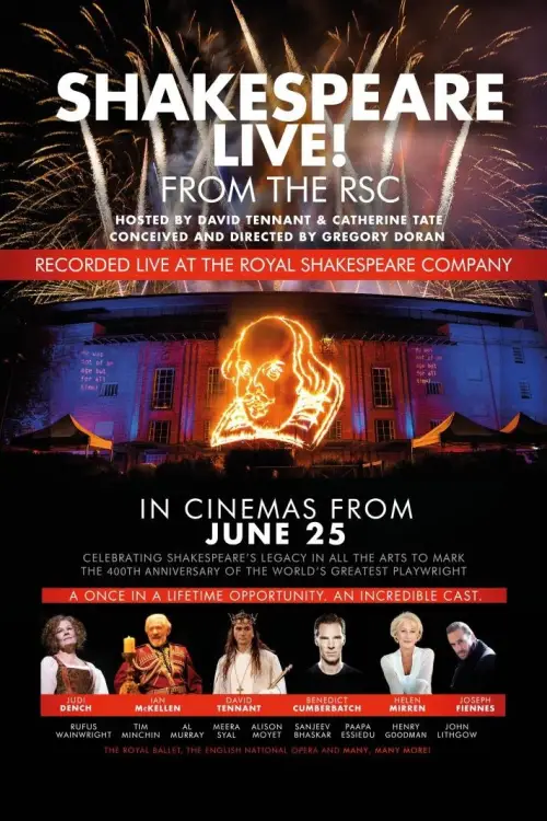 Movie poster "Shakespeare Live! From the RSC"