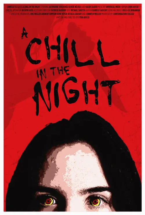 Movie poster "A Chill in the Night"