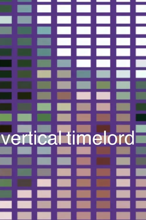 Movie poster "vertical timelord"