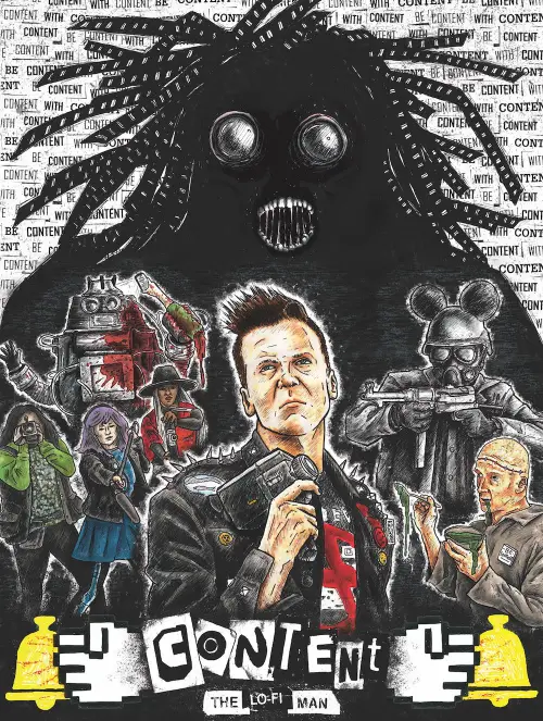 Movie poster "CONTENT: The Lo-Fi Man"