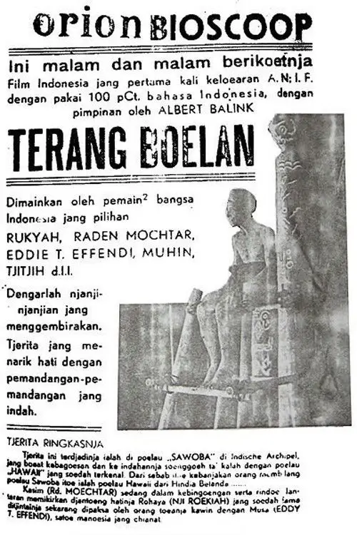 Movie poster "Terang Boelan"