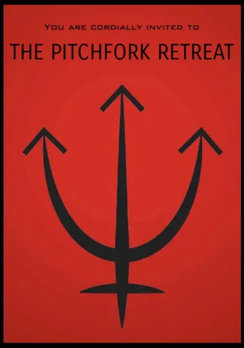 Movie poster "The Pitchfork Retreat"