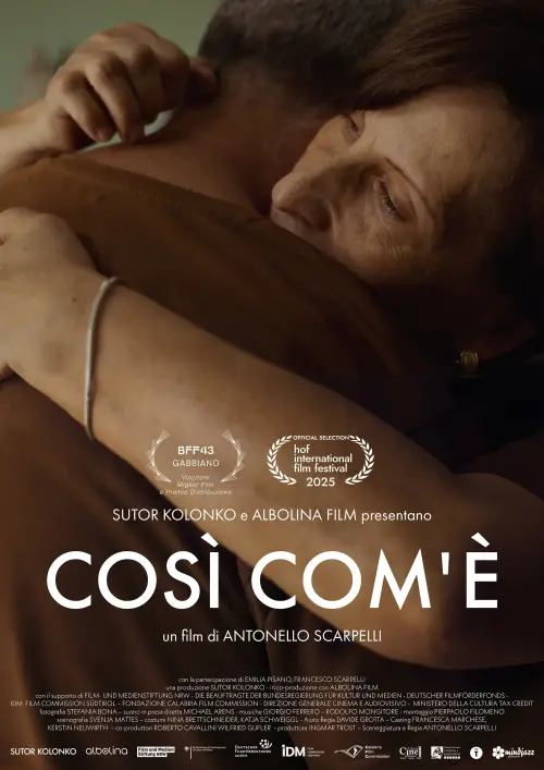 Movie poster "Così Com’è"